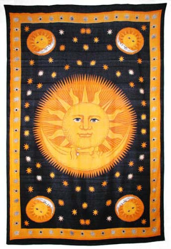 Solar Eclipse Tapestry