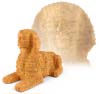 Egyptian Sphinx Statue, 6"