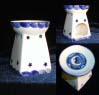 Half Moon Ceramic Diffuser Sq. Base-Round Top