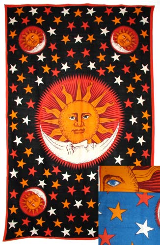 Sun and Moon Tapestry