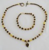 Tiger Eye Necklace and Bracelet