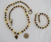 Tiger Eye Necklace and Bracelet