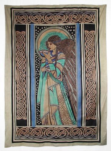 Angel Tapestry with Celtic Design