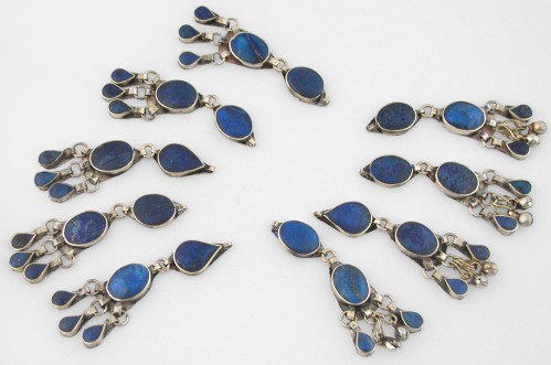 Blue Lapis Belly Dance Ornament