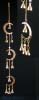Brass Triple Moon Chime