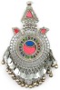 Large Tribal Ornament with Colored Stones
