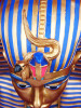 Golden Egyptian King Tut Mask