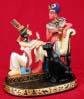 King Tut & Wife Ankhesenamun Sculpture