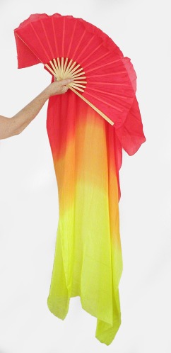 Silk Fan Veil
