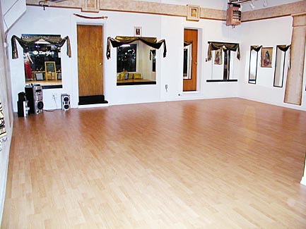 Zarifa's new dance studio